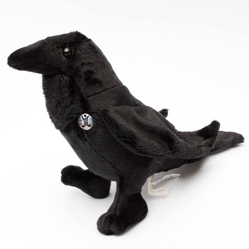 Rabe kuscheltier vogel schwarz - kuscheltier,