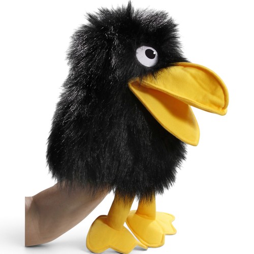 Carl dick rabe - handpuppe, ca
